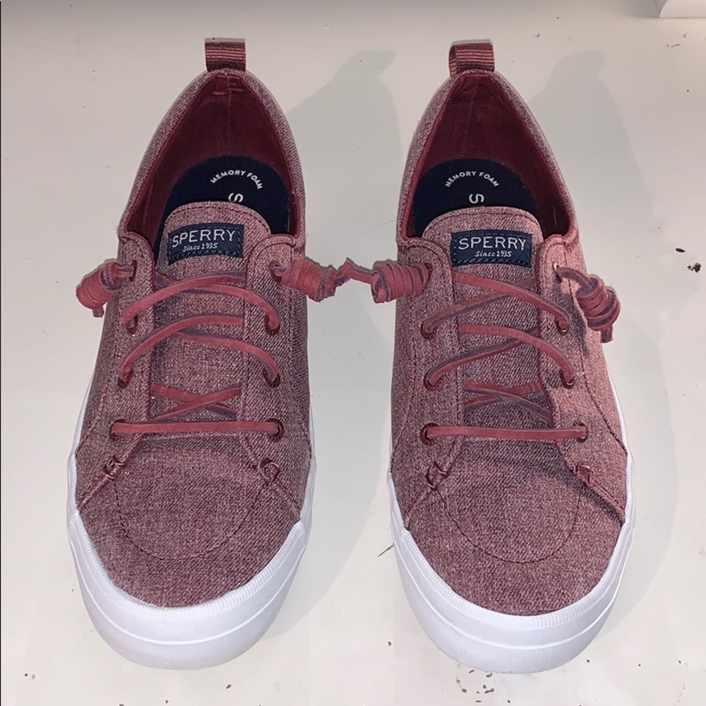 Sperry Sparkly Slip on shoes